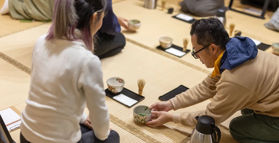 茶道体験の流れ