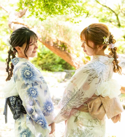 ヘアセット&髪飾り付きプラン